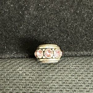 Brighton pastel ice pink bead